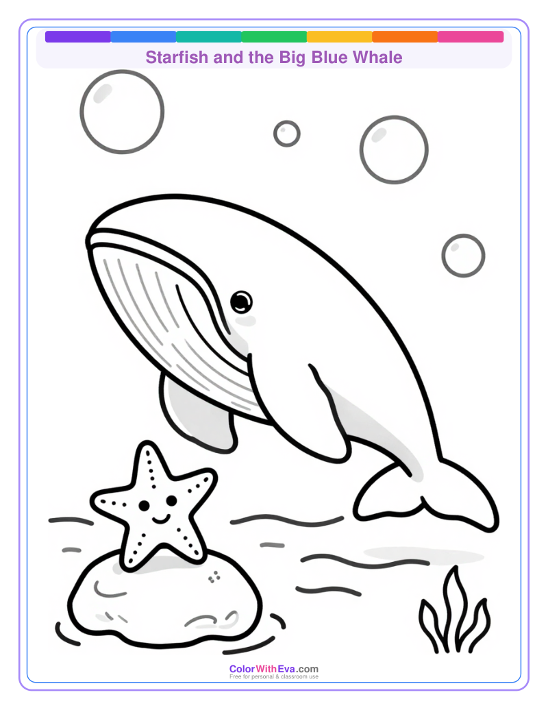 Starfish and the Big Blue Whale preview