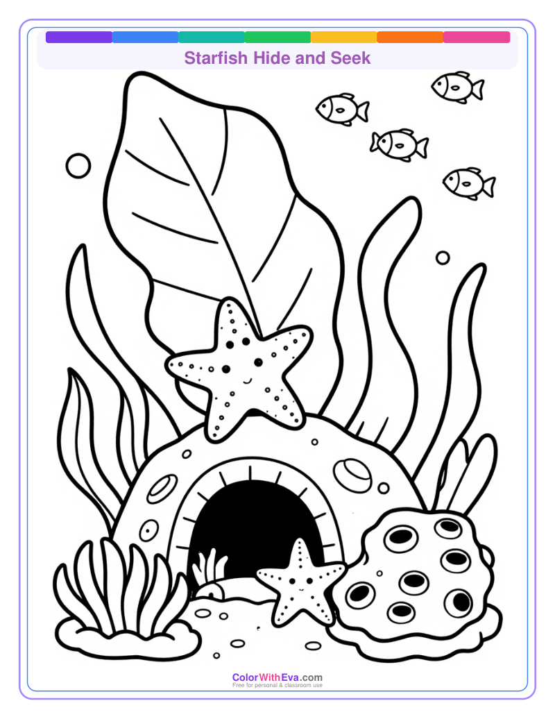 Starfish Hide and Seek preview