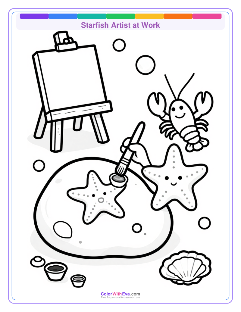 Starfish Artist at Work preview
