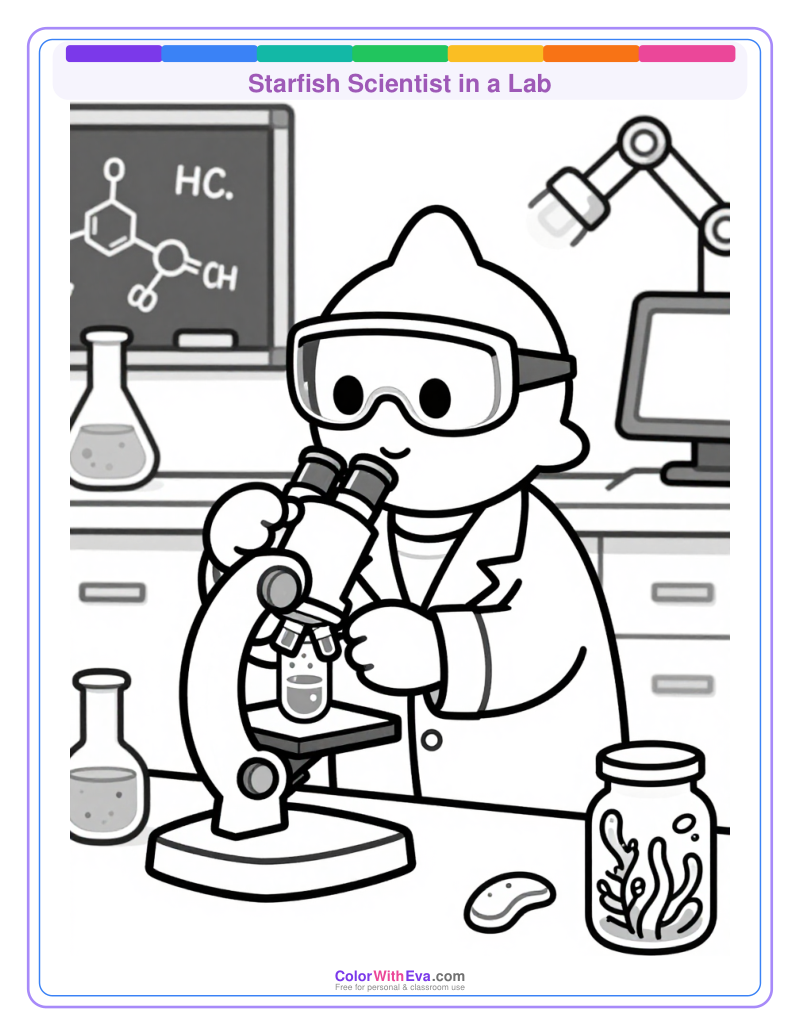 Starfish Scientist in a Lab thumbnail