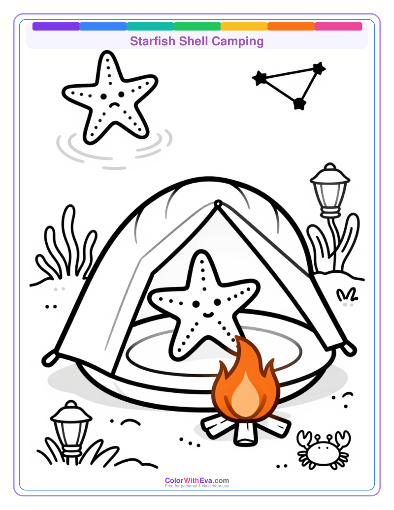 Starfish Shell Camping preview