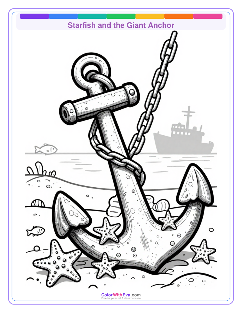 Starfish and the Giant Anchor preview