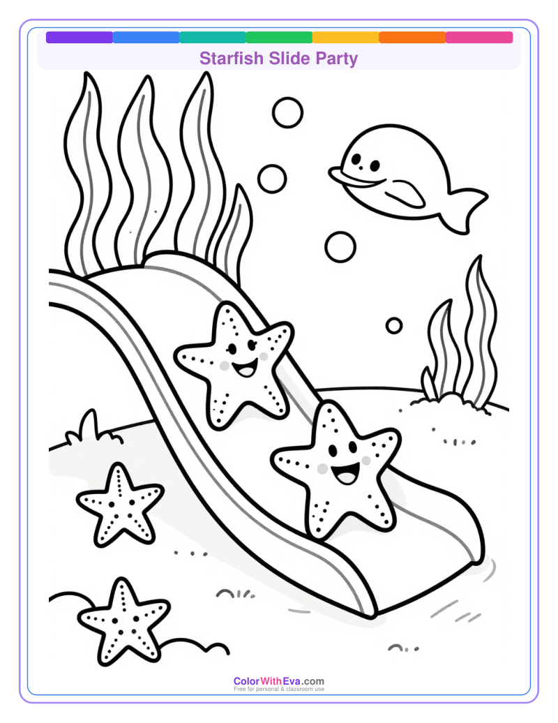 Starfish Slide Party preview
