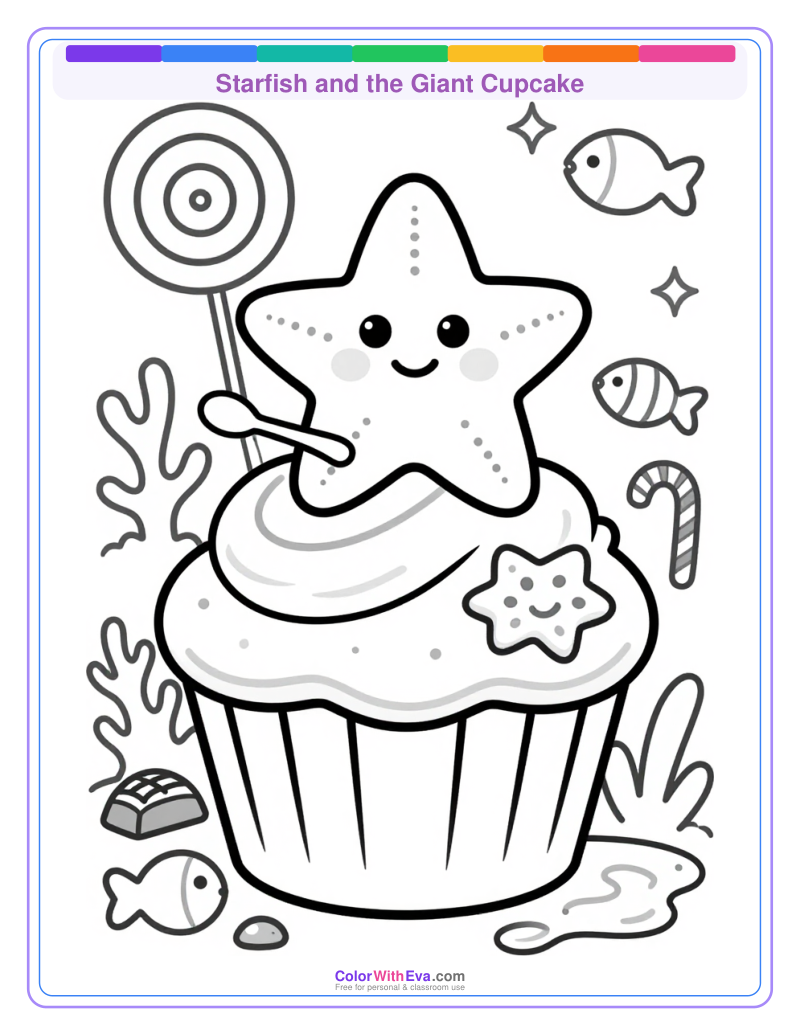 Starfish and the Giant Cupcake thumbnail