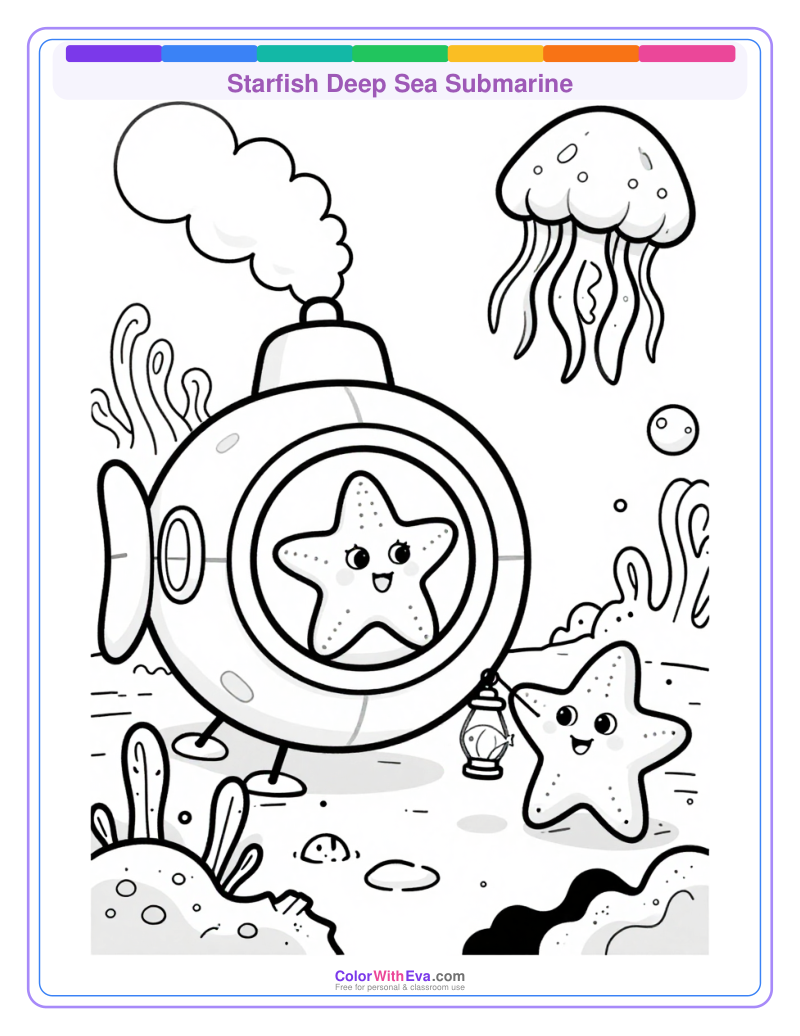 Starfish Deep Sea Submarine thumbnail