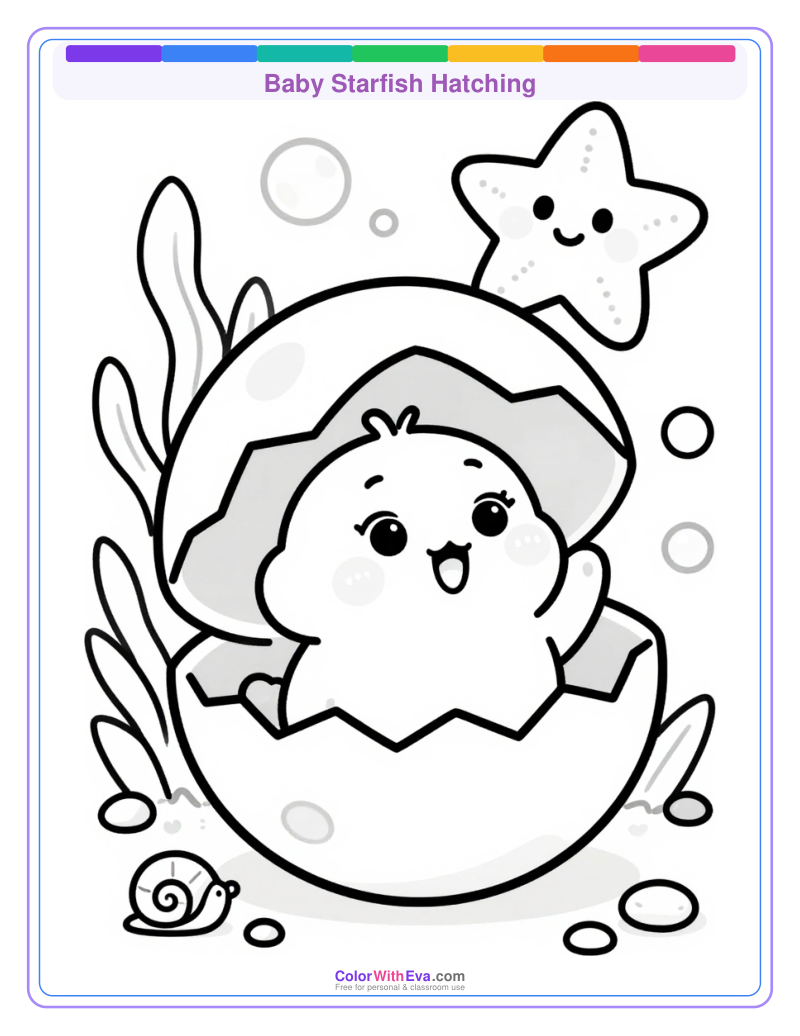 Baby Starfish Hatching thumbnail