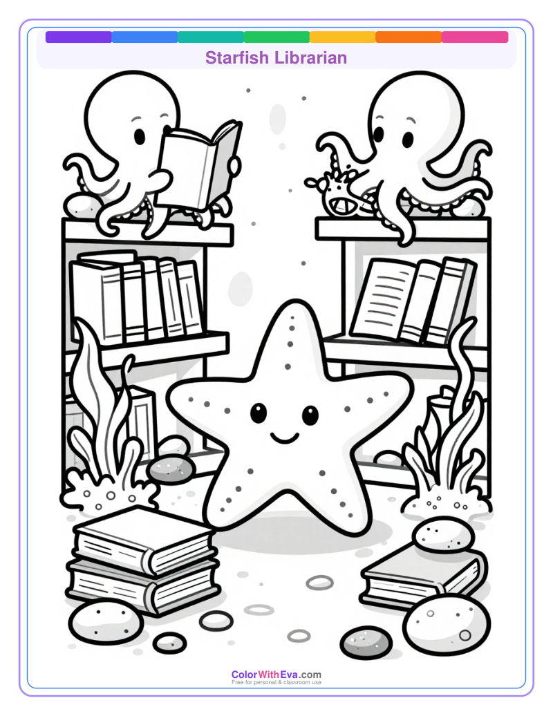 Starfish Librarian preview