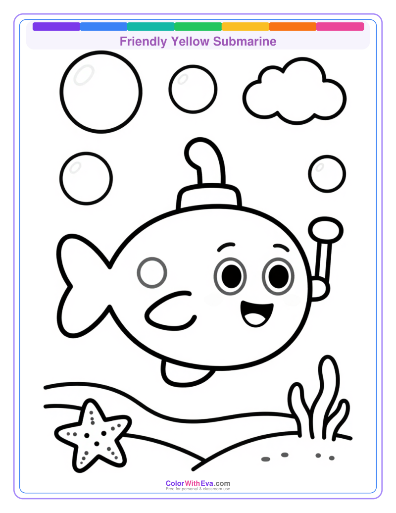 Friendly Yellow Submarine preview