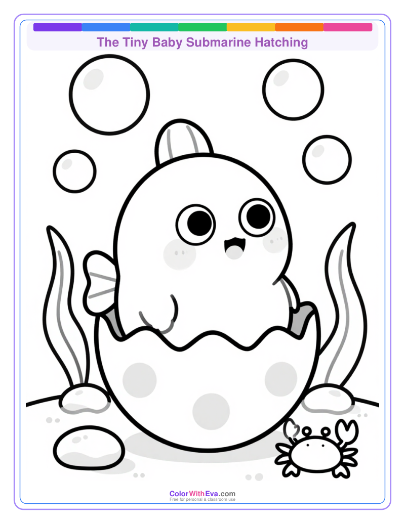 The Tiny Baby Submarine Hatching preview