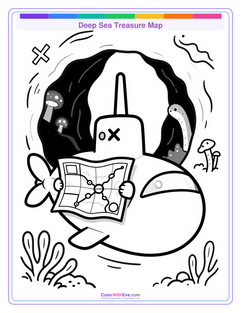 Deep Sea Treasure Map preview