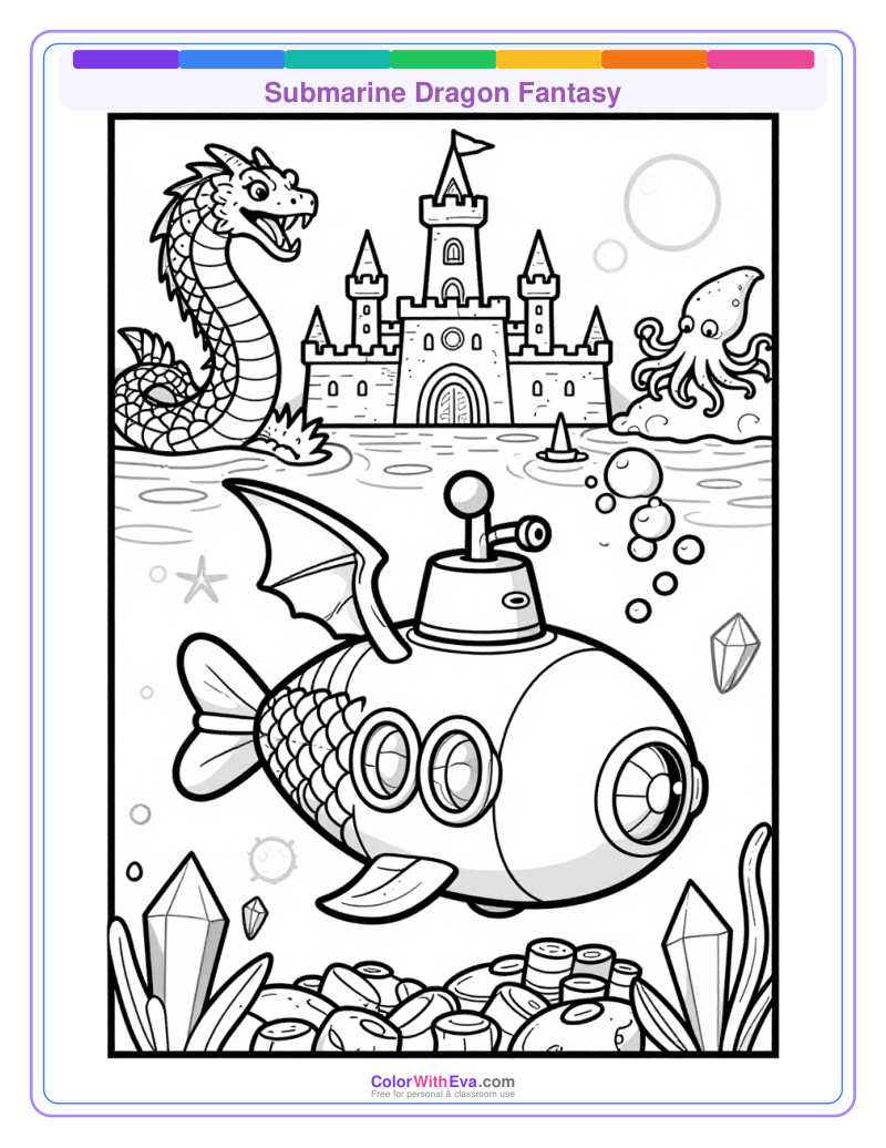 Submarine Dragon Fantasy thumbnail