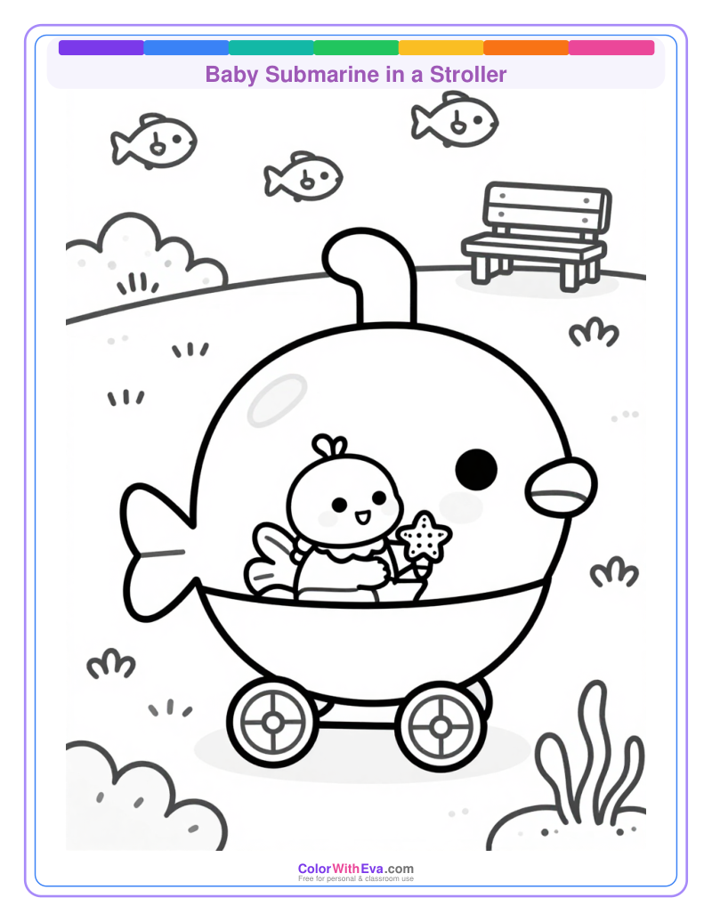 Baby Submarine in a Stroller thumbnail