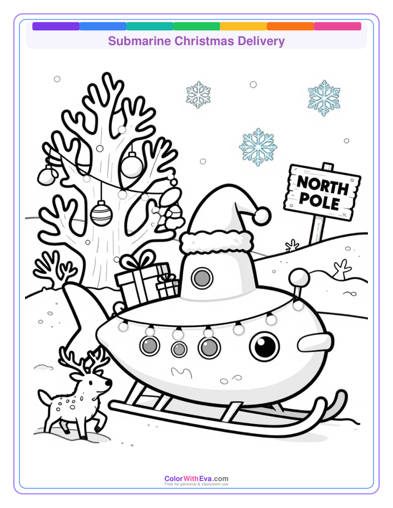 Submarine Christmas Delivery preview