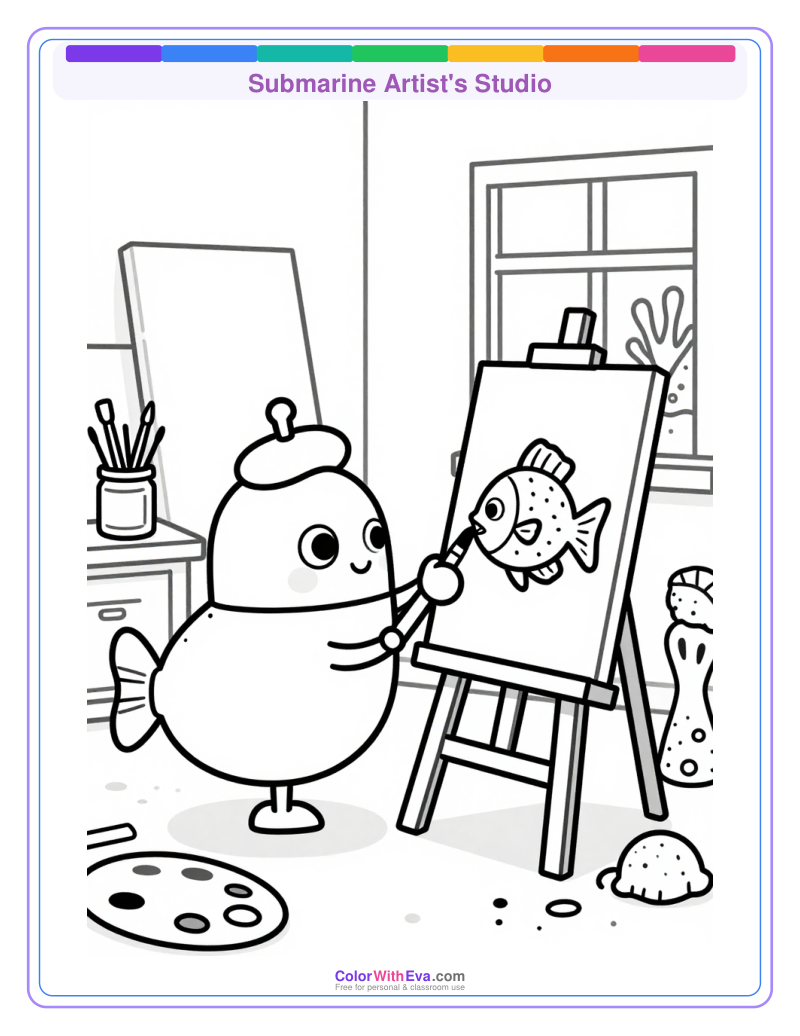 Submarine Artist's Studio preview