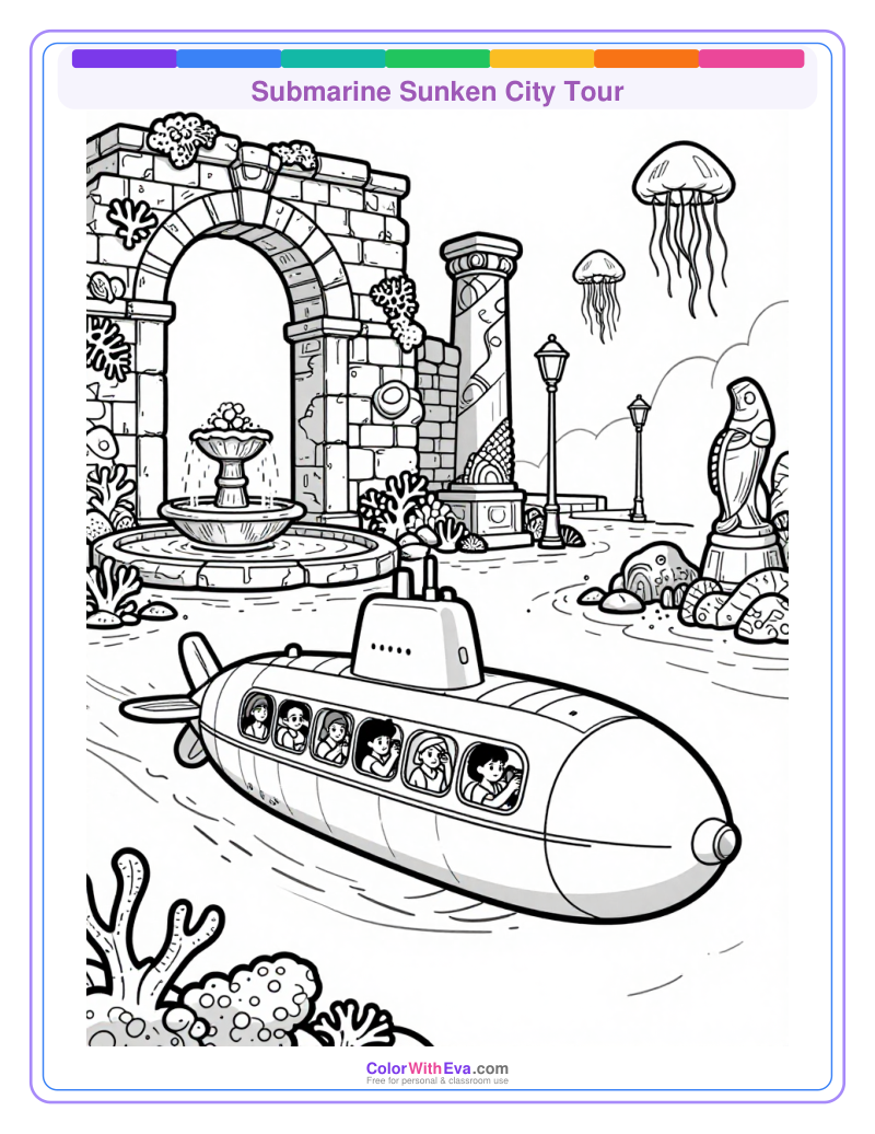Submarine Sunken City Tour preview