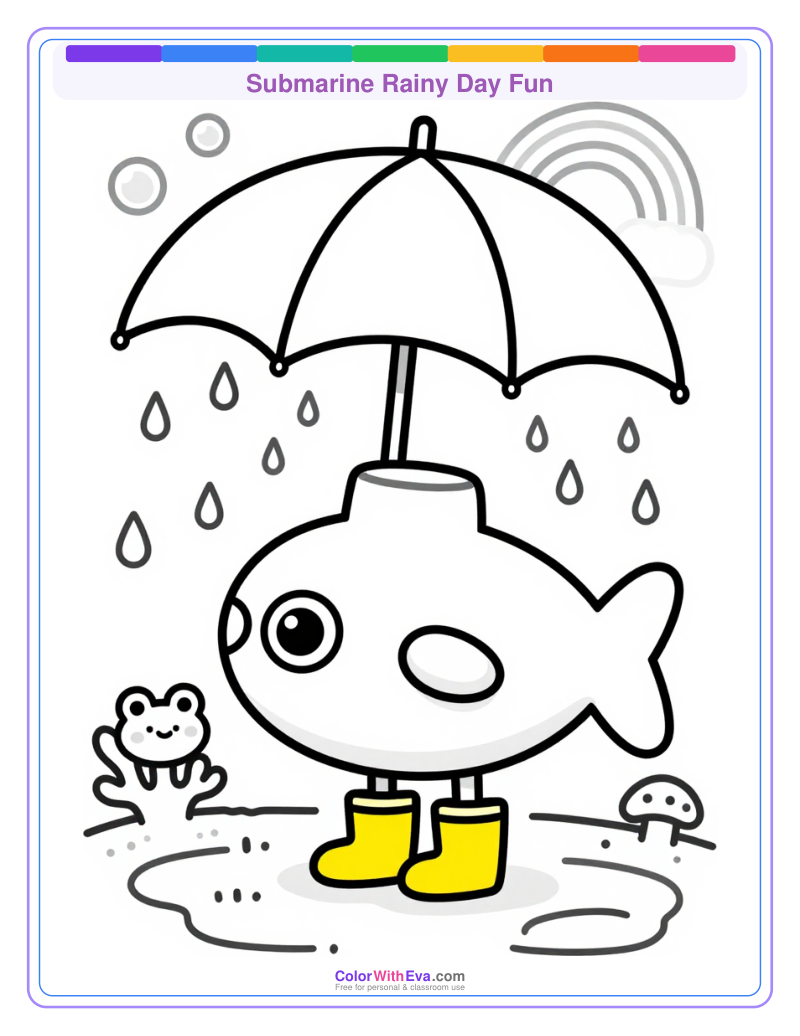 Submarine Rainy Day Fun preview