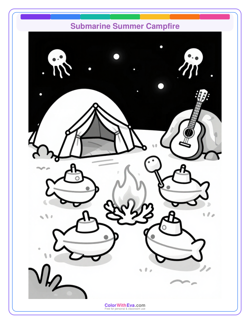 Submarine Summer Campfire preview