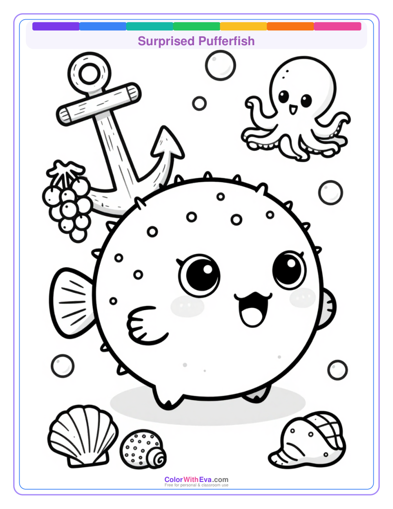 Surprised Pufferfish preview