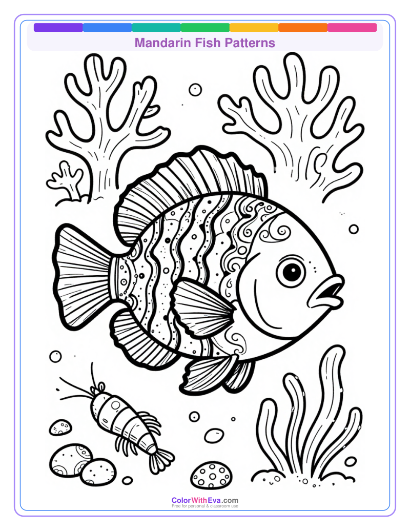 Mandarin Fish Patterns preview