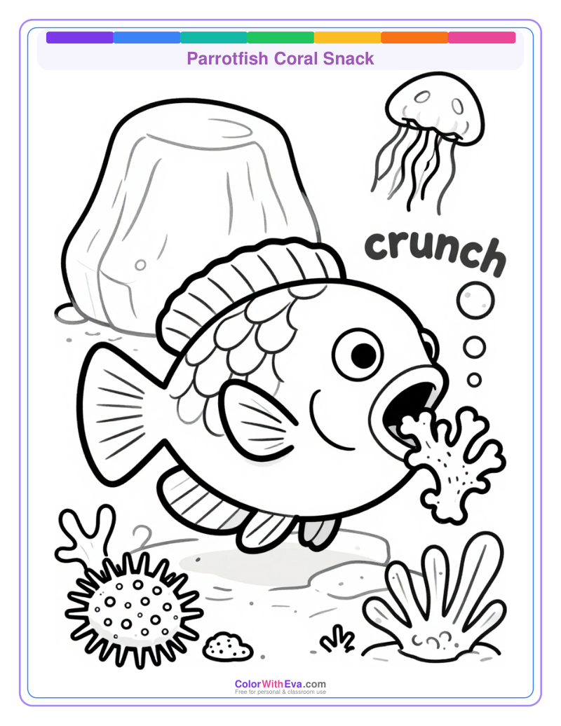 Parrotfish Coral Snack preview