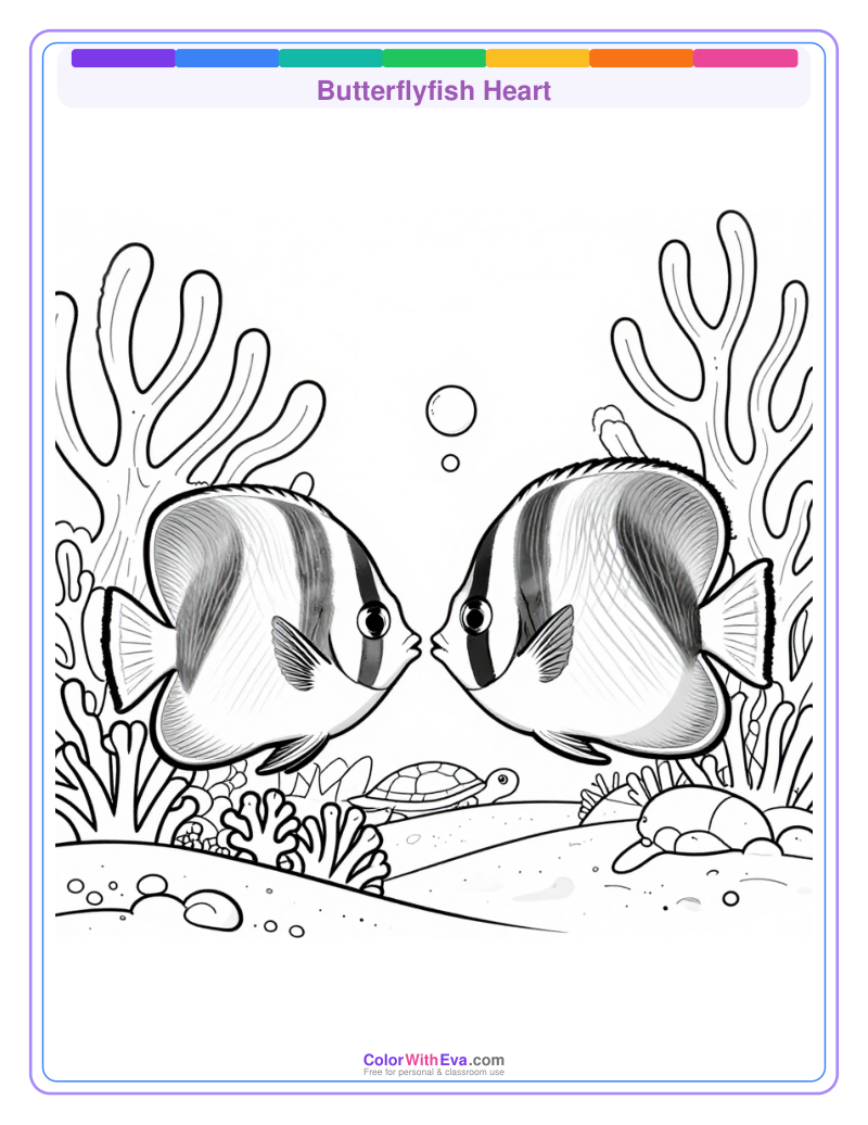 Butterflyfish Heart preview