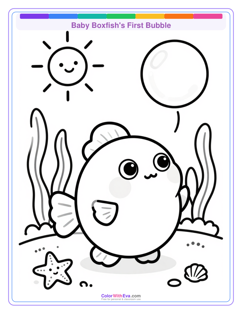 Baby Boxfish's First Bubble thumbnail