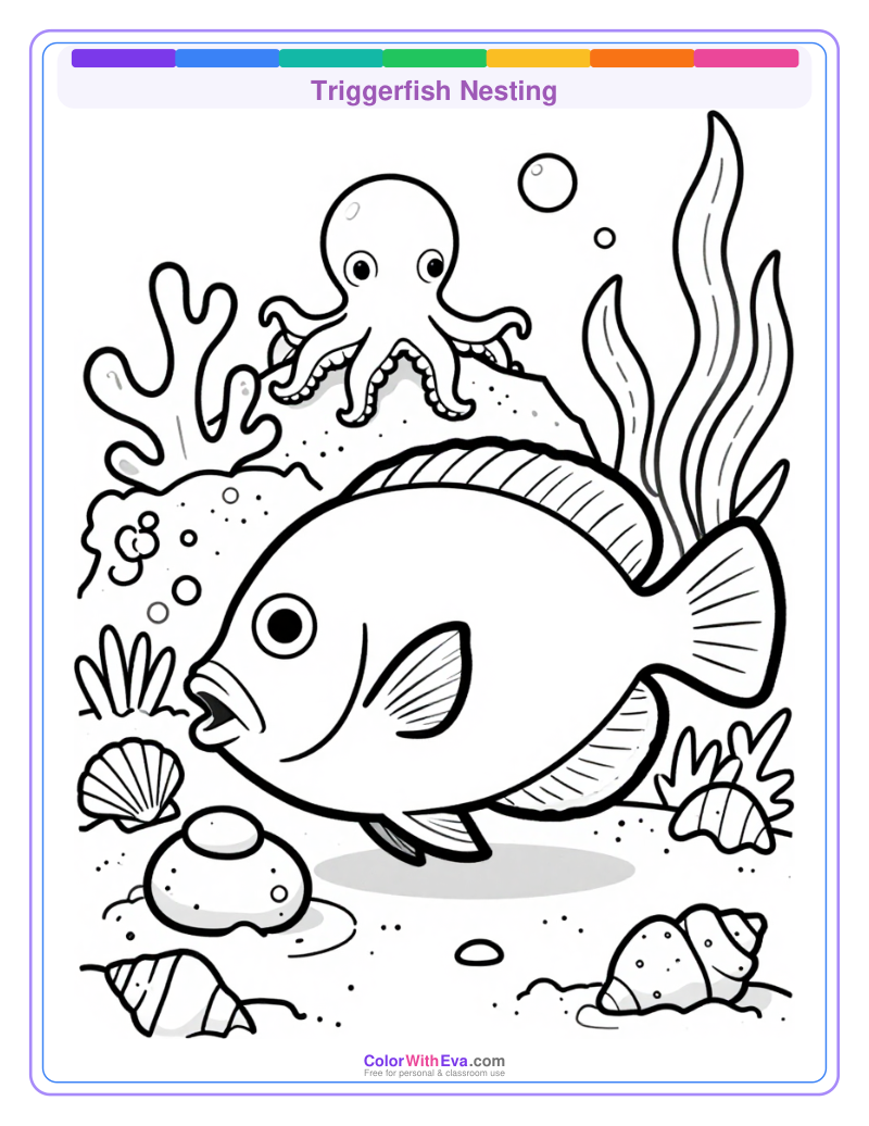 Triggerfish Nesting preview