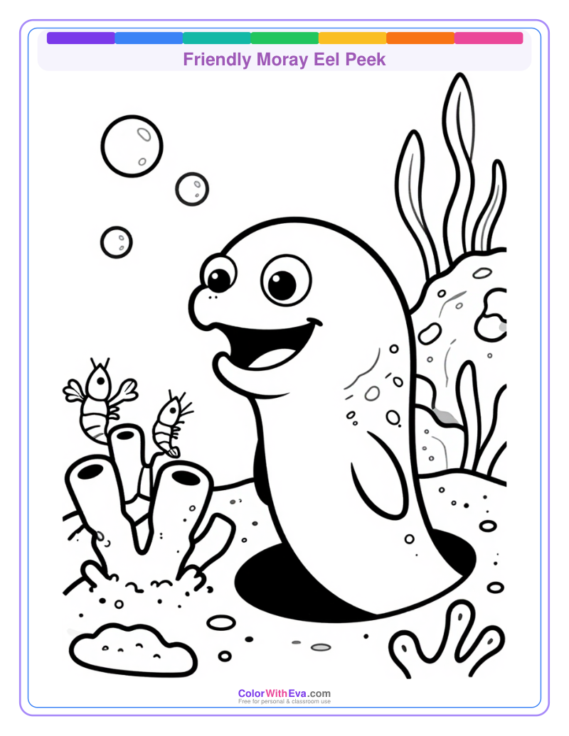 Friendly Moray Eel Peek preview