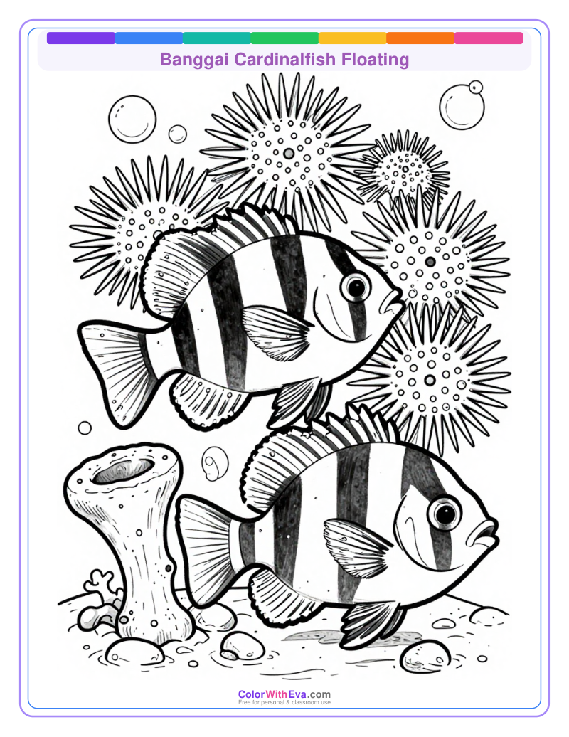 Banggai Cardinalfish Floating preview