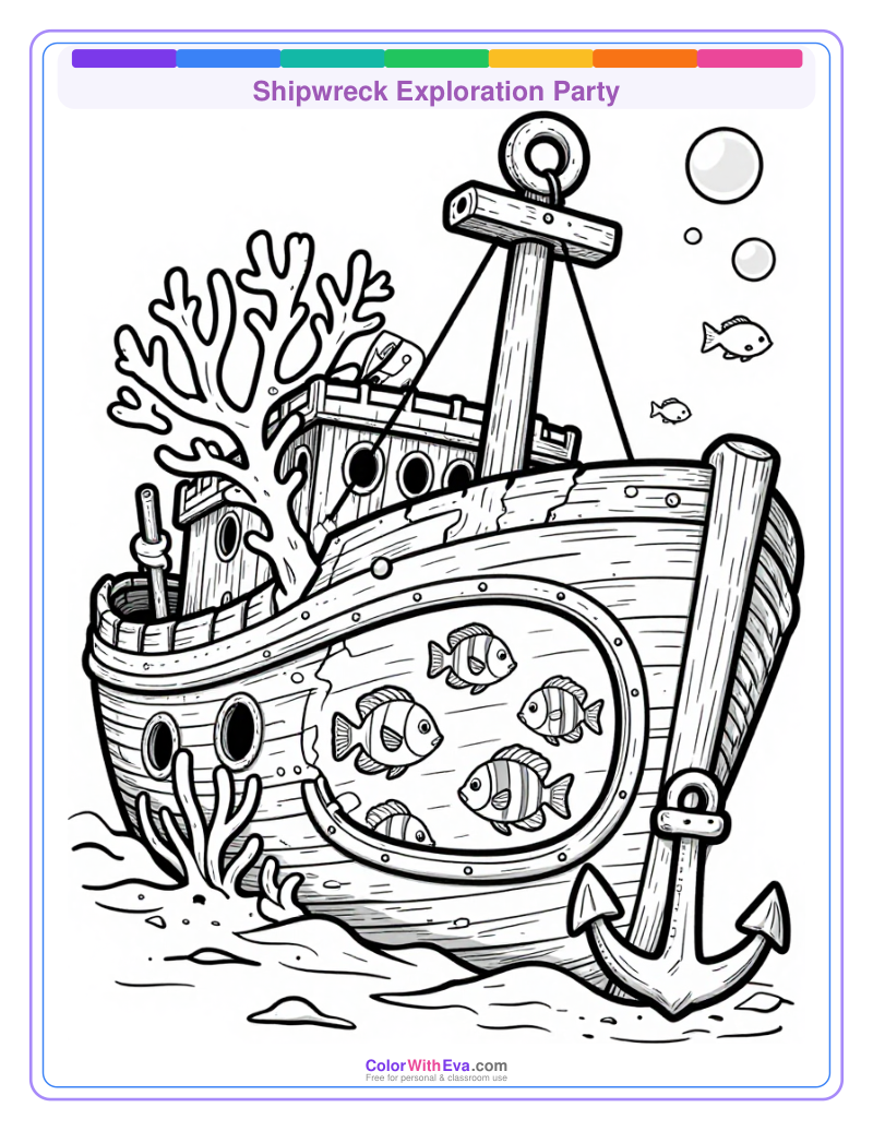 Shipwreck Exploration Party preview
