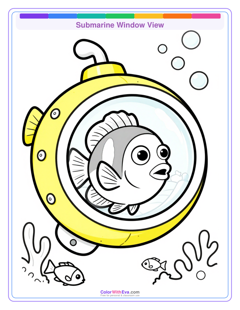 Submarine Window View preview