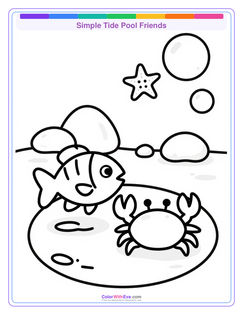 Simple Tide Pool Friends preview