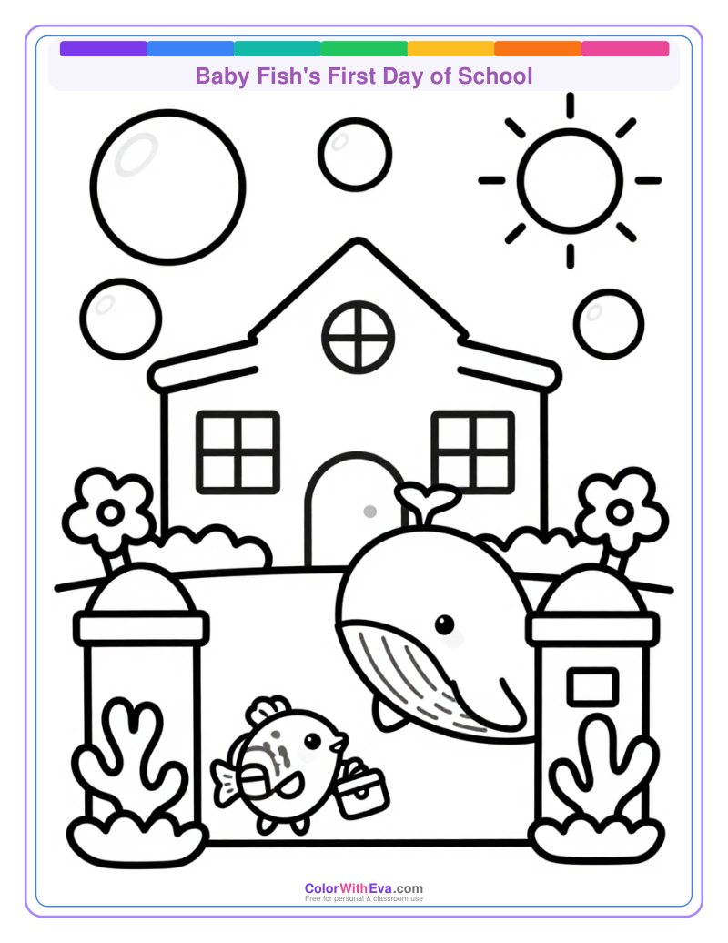 Baby Fish's First Day of School thumbnail