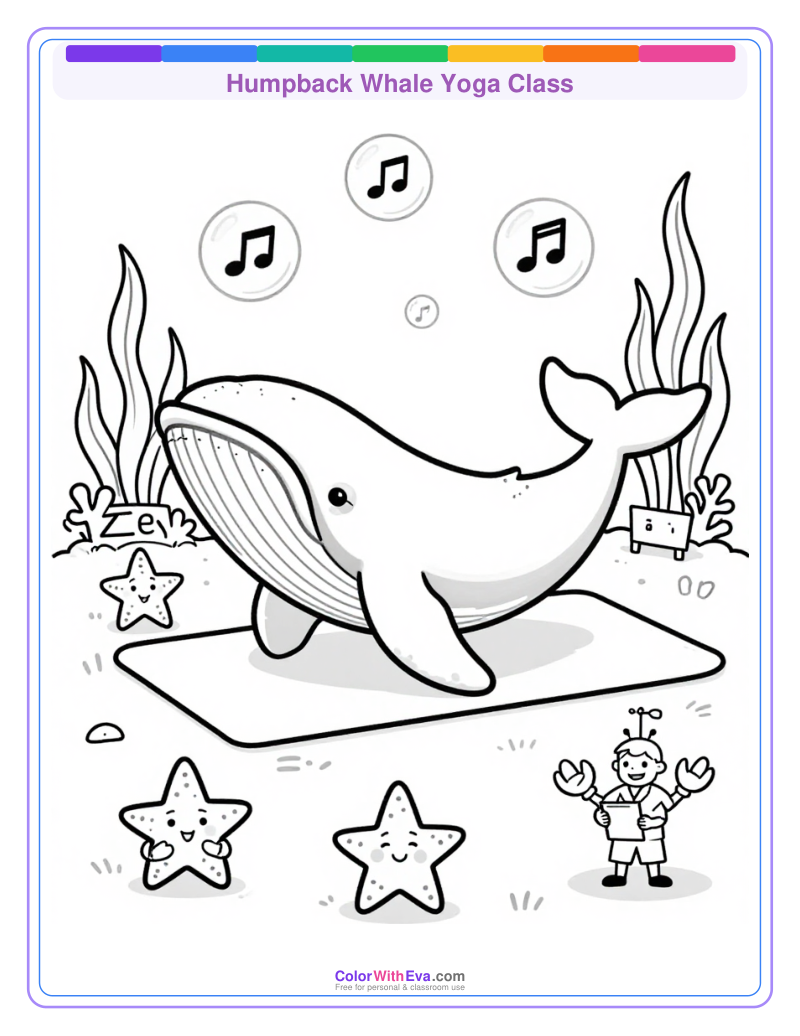 Humpback Whale Yoga Class preview