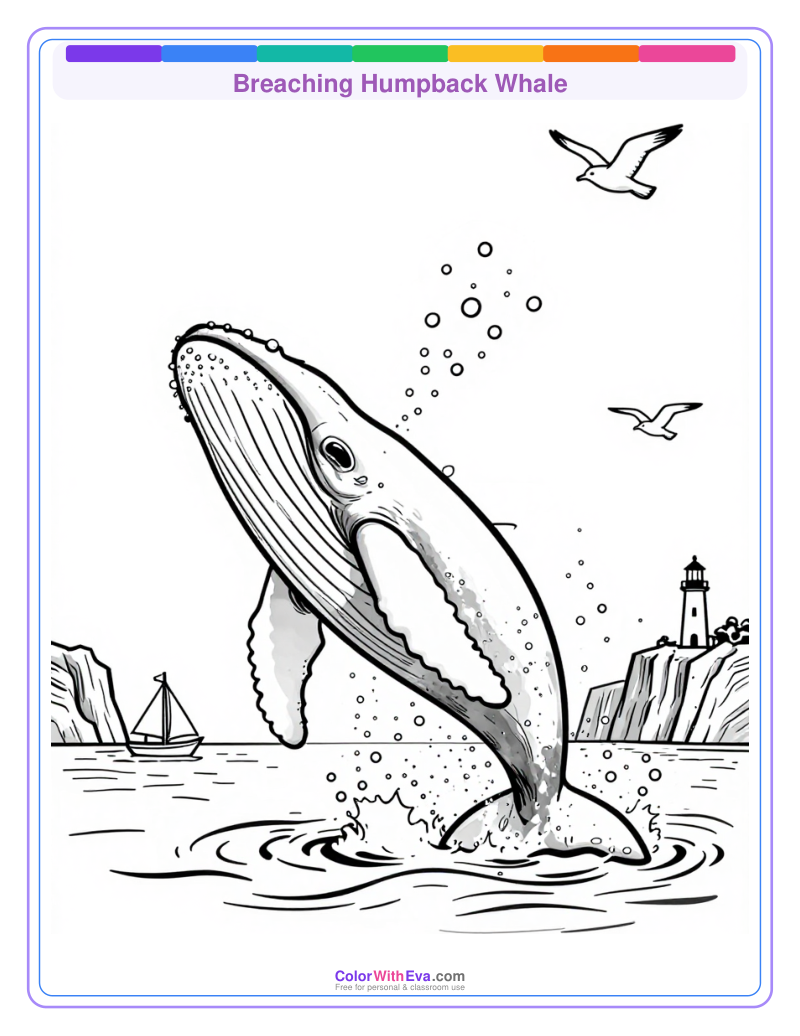 Breaching Humpback Whale preview