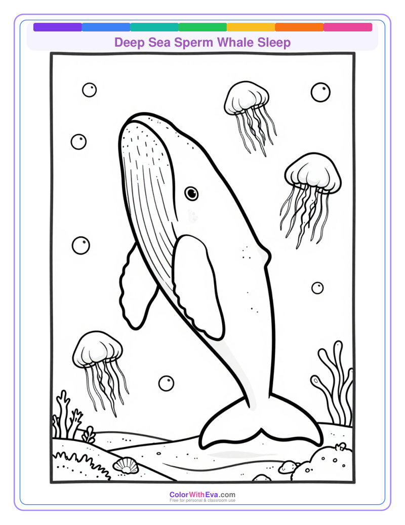Deep Sea Sperm Whale Sleep preview
