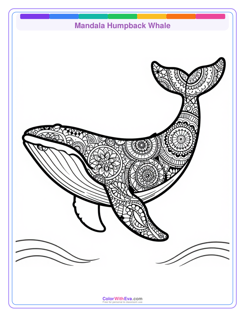 Mandala Humpback Whale preview
