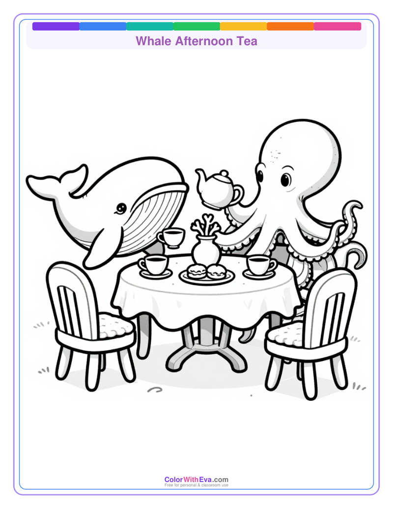 Whale Afternoon Tea preview