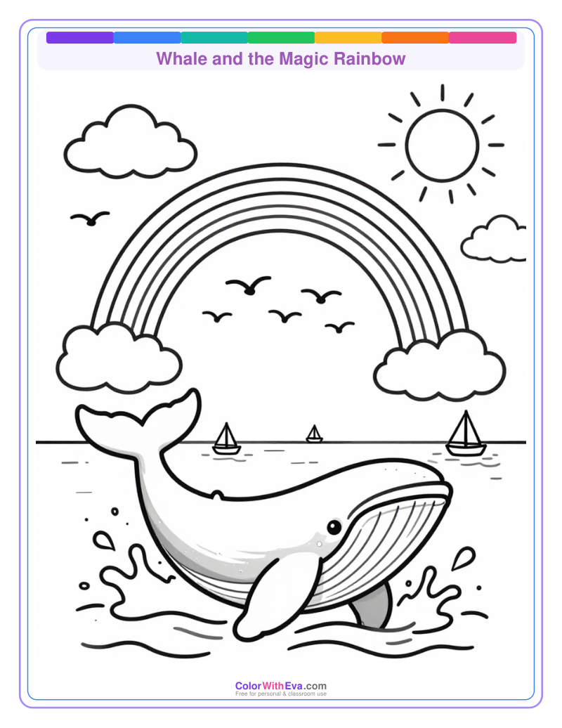 Whale and the Magic Rainbow preview