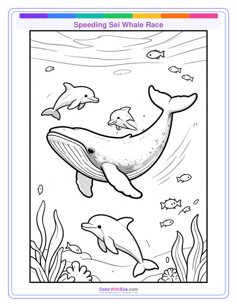 Speeding Sei Whale Race preview