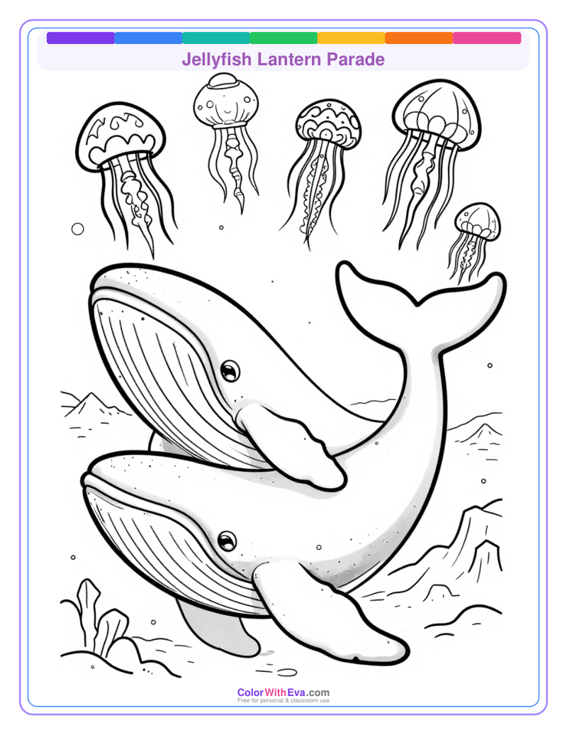 Jellyfish Lantern Parade preview