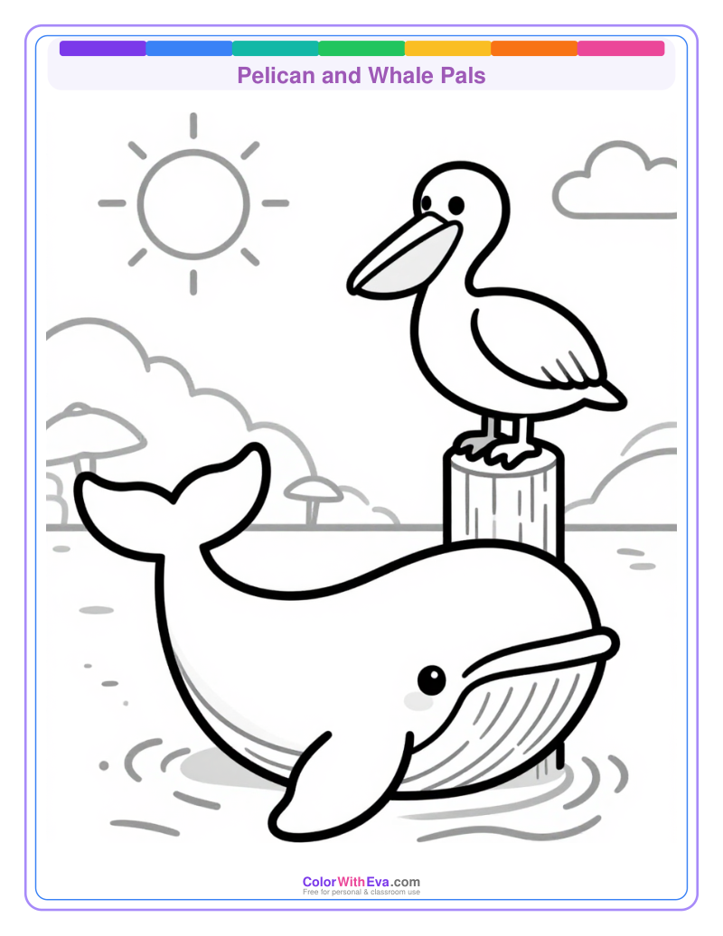 Pelican and Whale Pals preview
