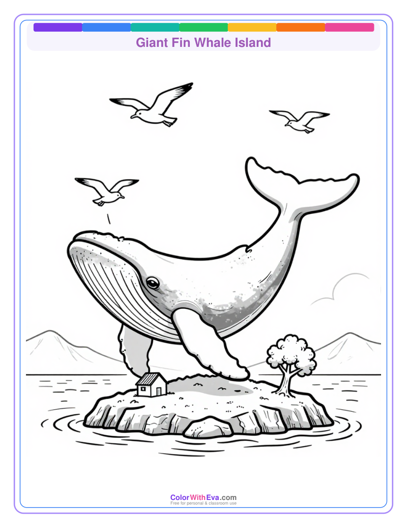 Giant Fin Whale Island preview