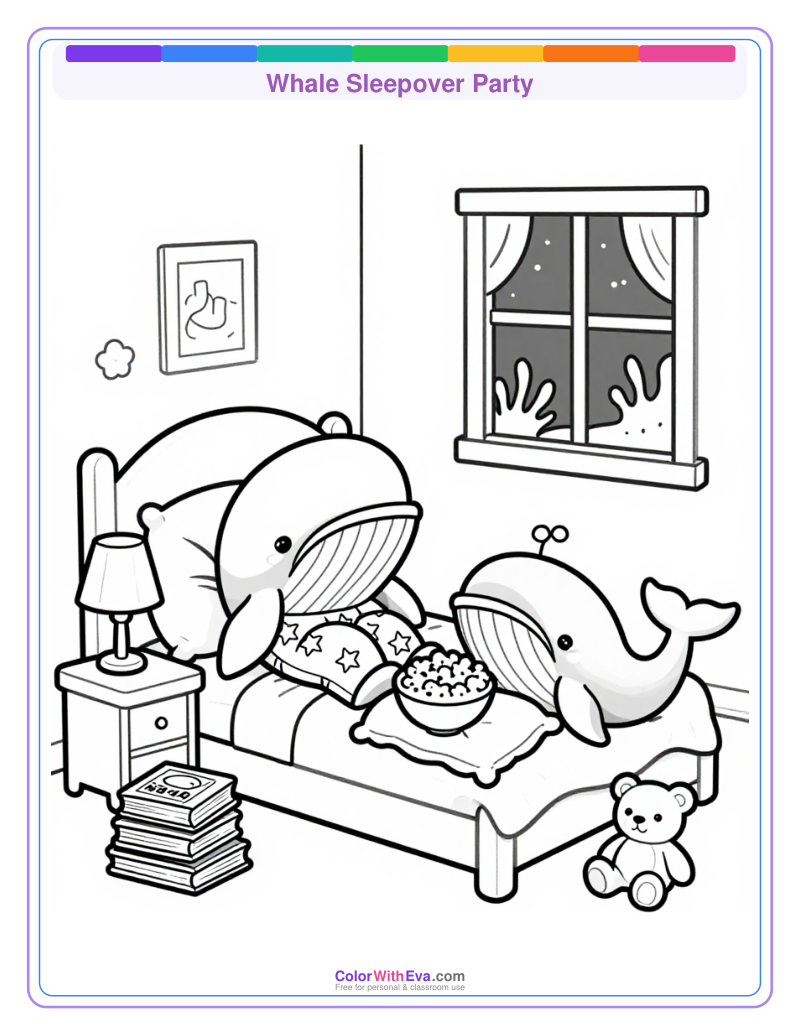 Whale Sleepover Party thumbnail