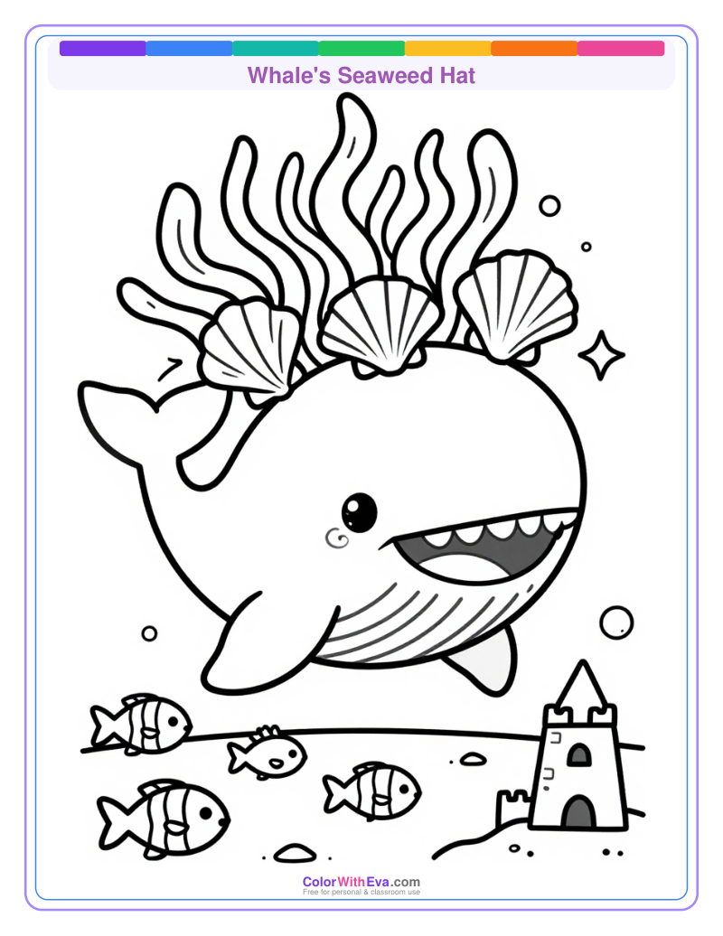 Whale's Seaweed Hat preview