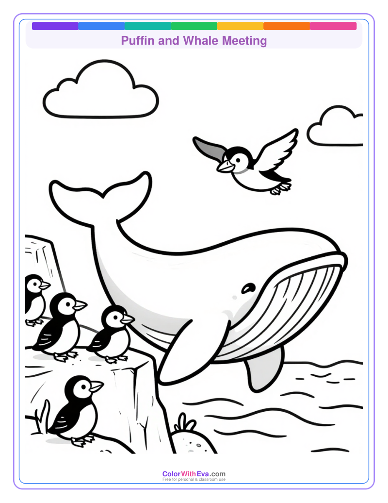 Puffin and Whale Meeting preview