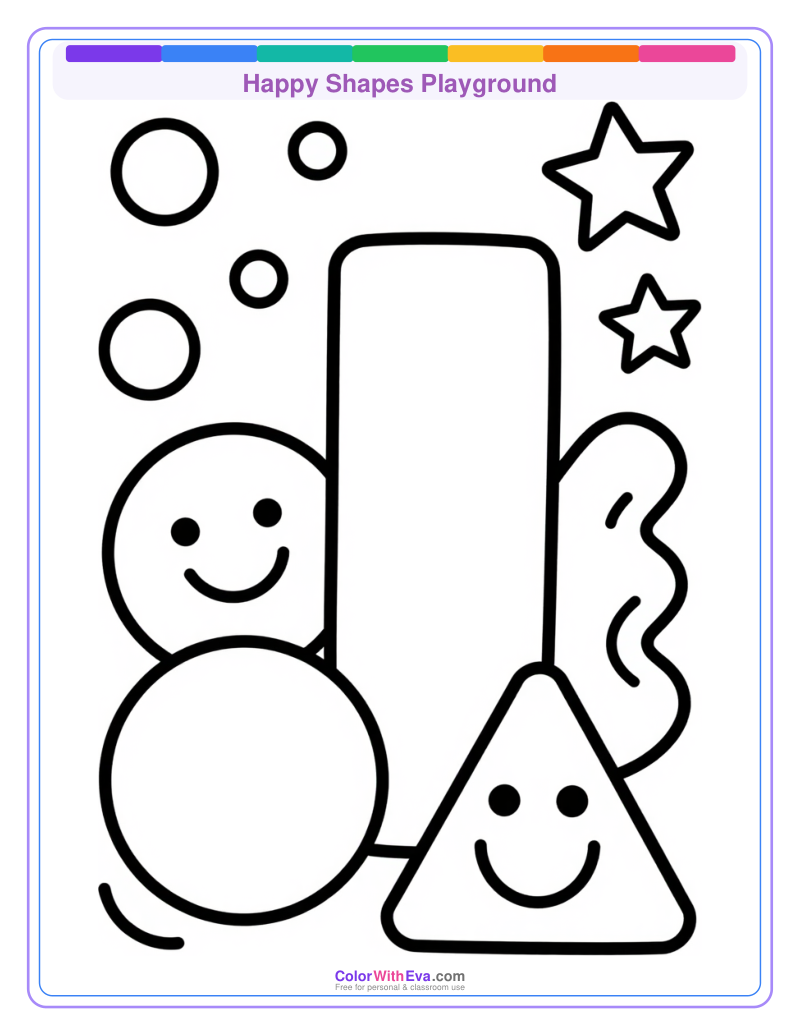 Happy Shapes Playground preview