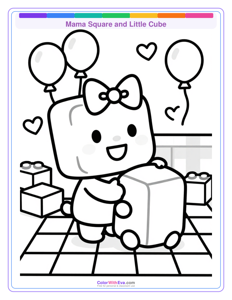 Mama Square and Little Cube thumbnail