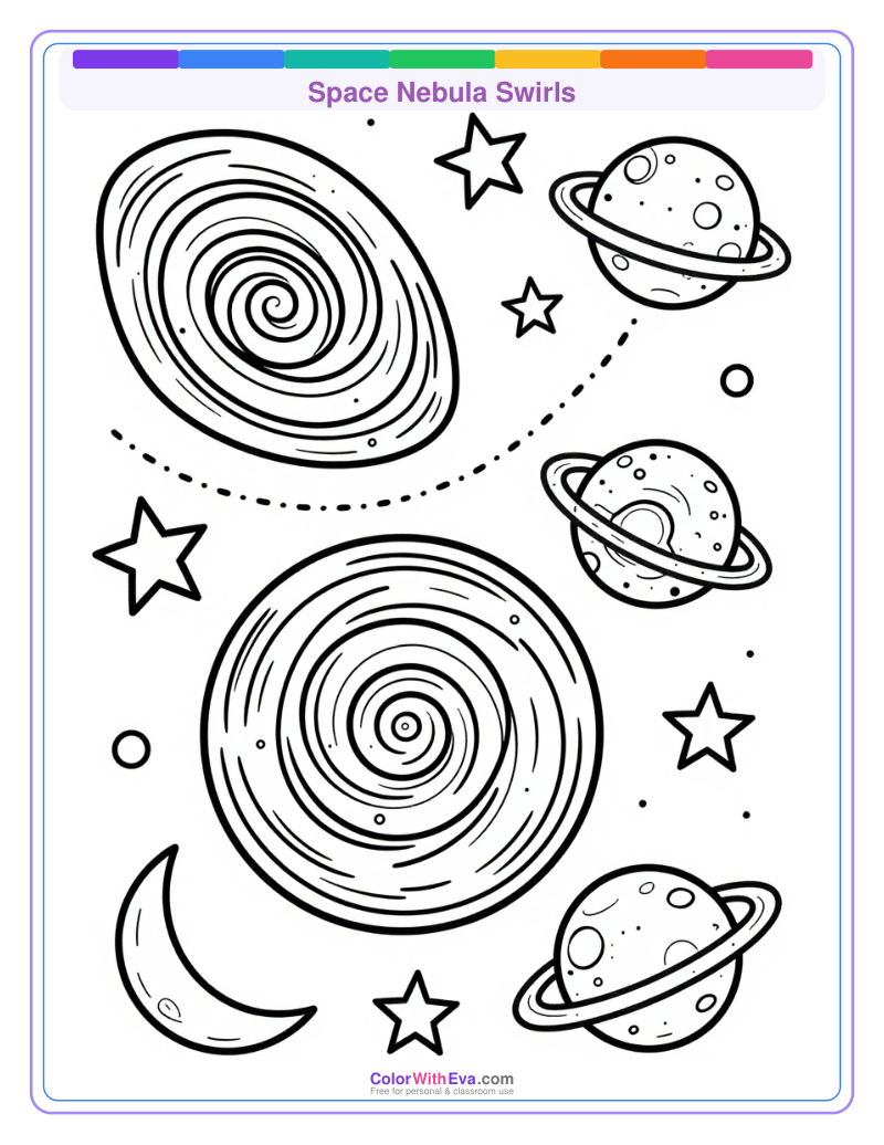 Space Nebula Swirls preview