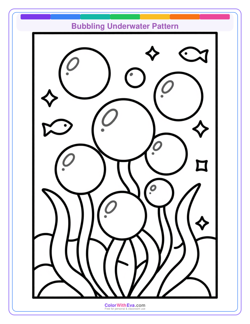 Bubbling Underwater Pattern preview